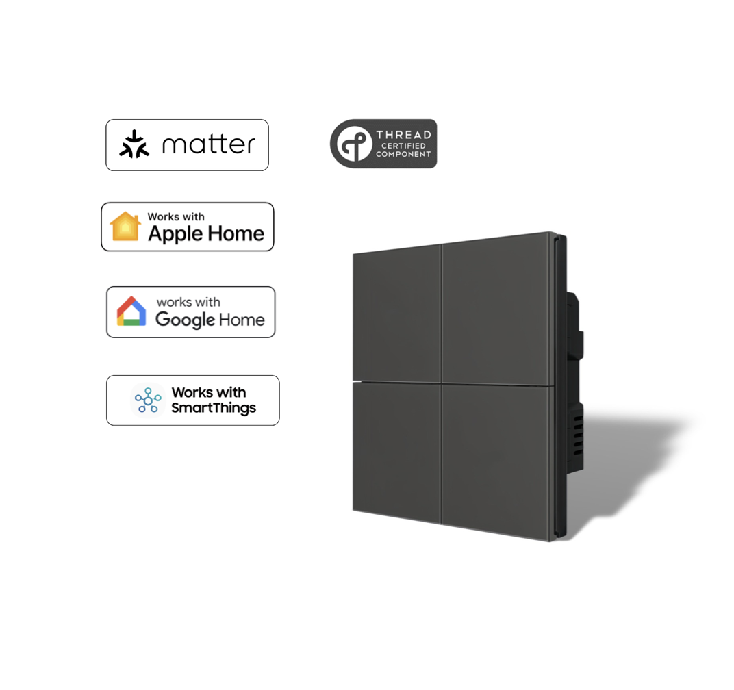 Matter JINK 8E Smart Home Matter Thread Smart switch Homekit Apple Home, Google Home, Amazon Alexa