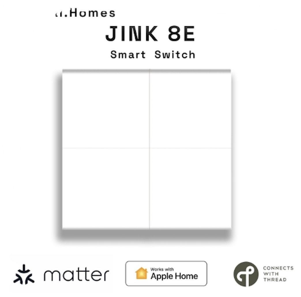 JINK 8E Smart Switch Matter Standard Protocol Certification Access Homekit System Smart Home Switch