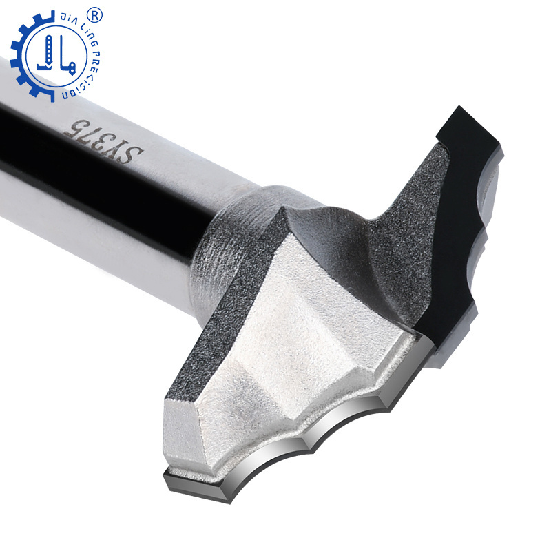 CNC Router Bits PCD Diamond Drawer Pull Bit  make a Finger Pull on Drawer Finger Grip Bit Cabinet cutter