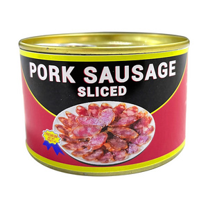 Pork halal sausage small canned  Wholesale White pork sausage canned in brine