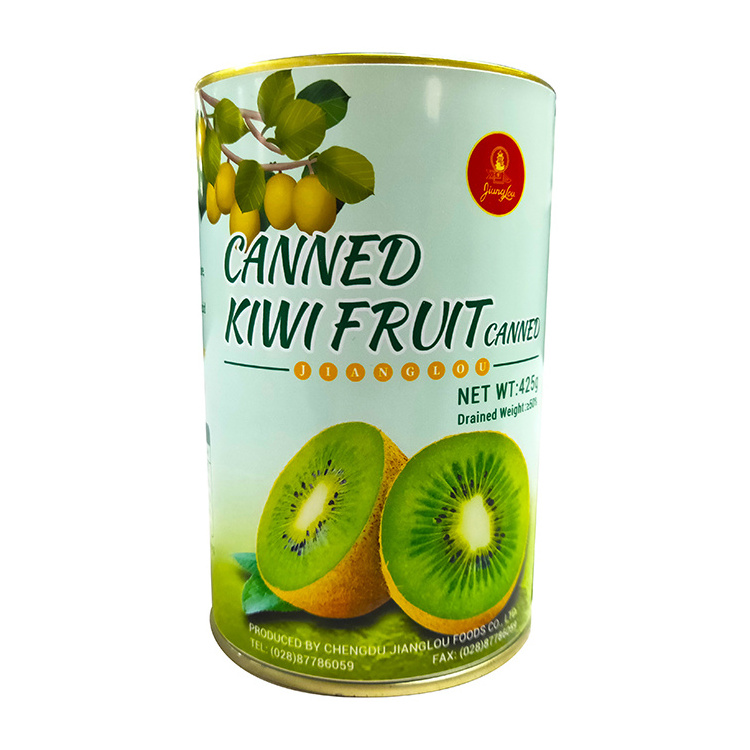 kiwi fruit can Custom order sweet canned product 425g per for meal daily party children favor