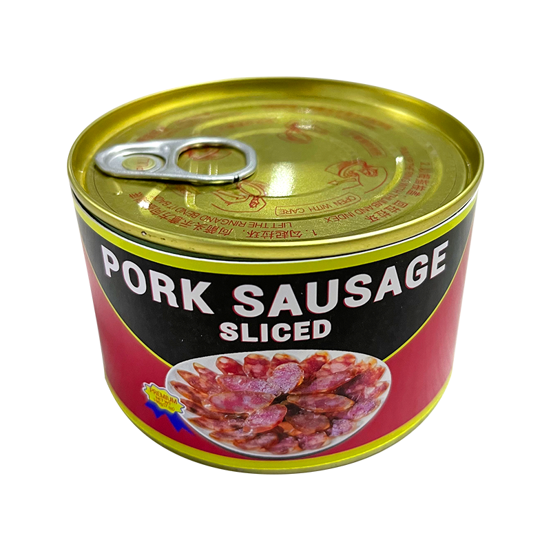 Pork halal sausage small canned  Wholesale White pork sausage canned in brine