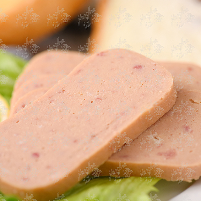 Poultry body canned luncheon meat pork no artificial preservatives 200g food meat wholesale