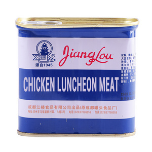 Poultry body canned luncheon meat pork no artificial preservatives 200g food meat wholesale