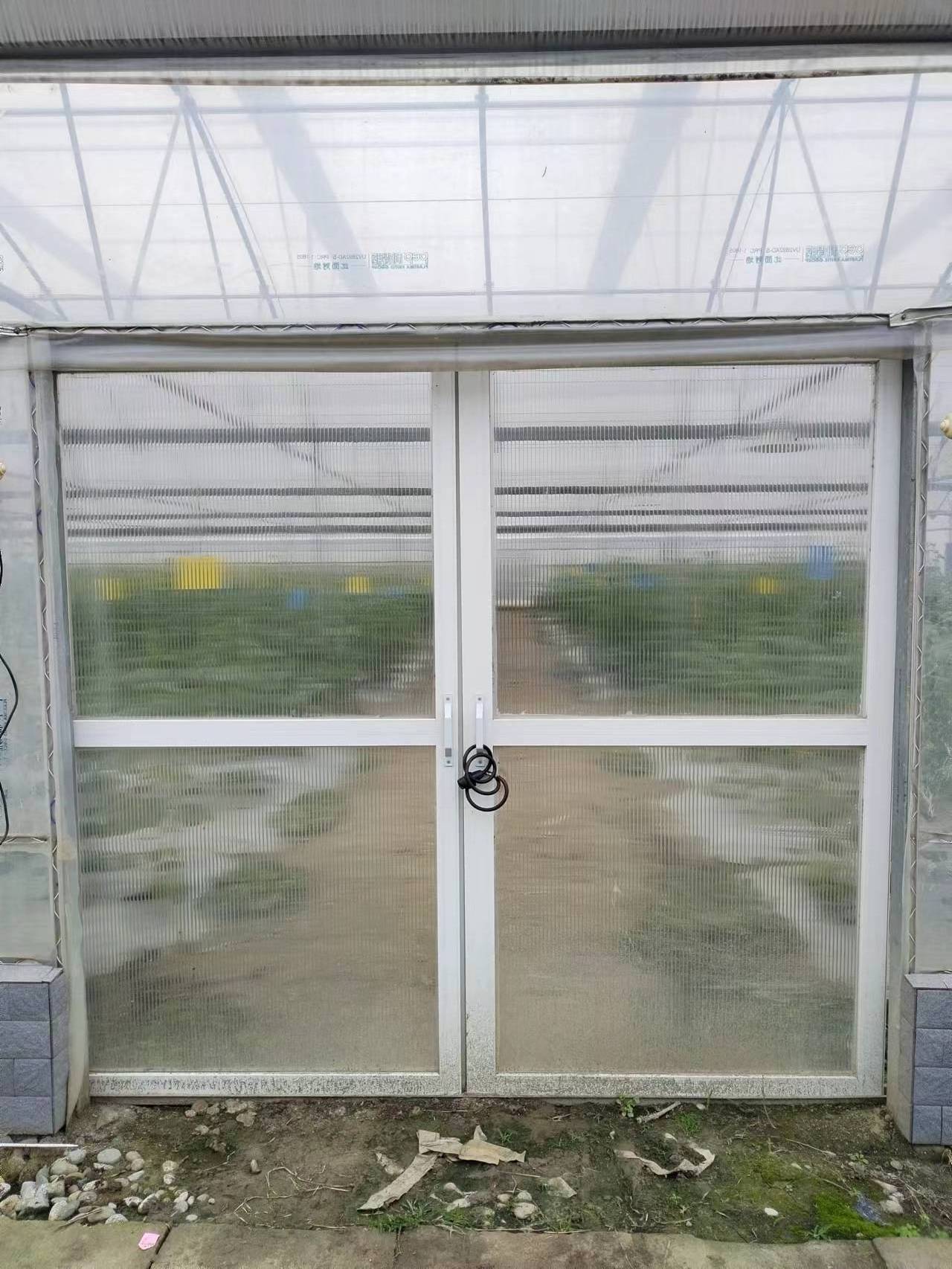 Factory Inventory Greenhouse Kit Sliding Doors Easy Install Simple Silding Door for Wholesale