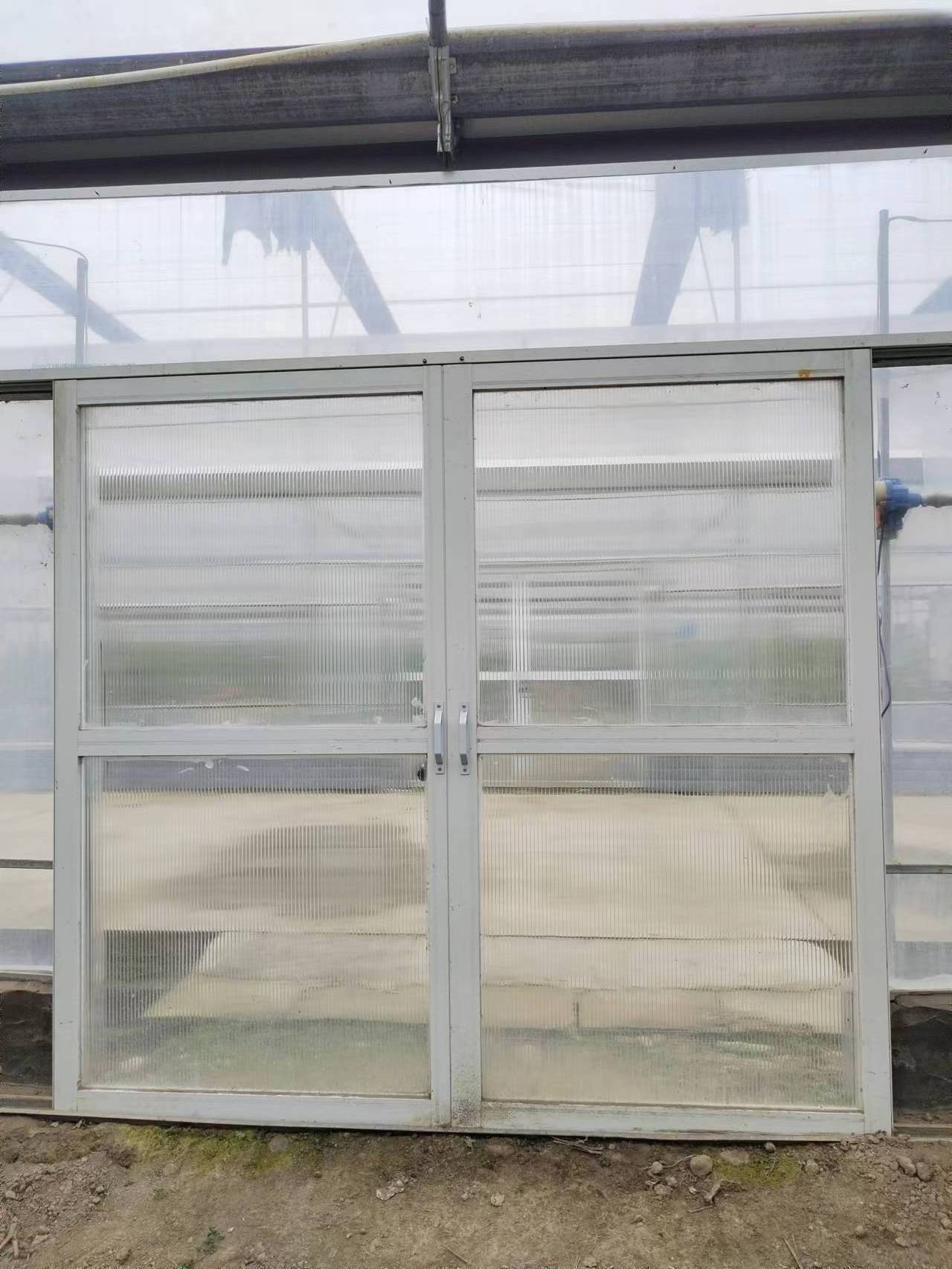 Factory Inventory Greenhouse Kit Sliding Doors Easy Install Simple Silding Door for Wholesale