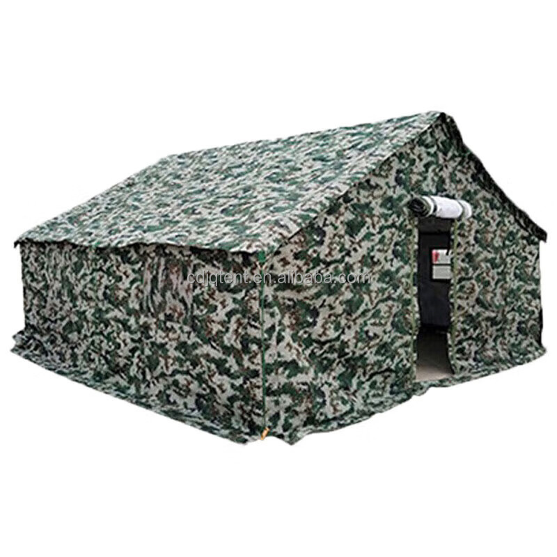 hot selling waterproof windproof cotton canvas relief shelter tent for disaster  heavy duty canvas tent