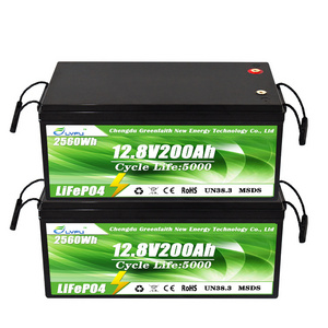 Long Life deep cycle  Lithium ion Battery Solar Energy Batteries 12V 50Ah 100ah LiFePO4 Battery for Marine Boat