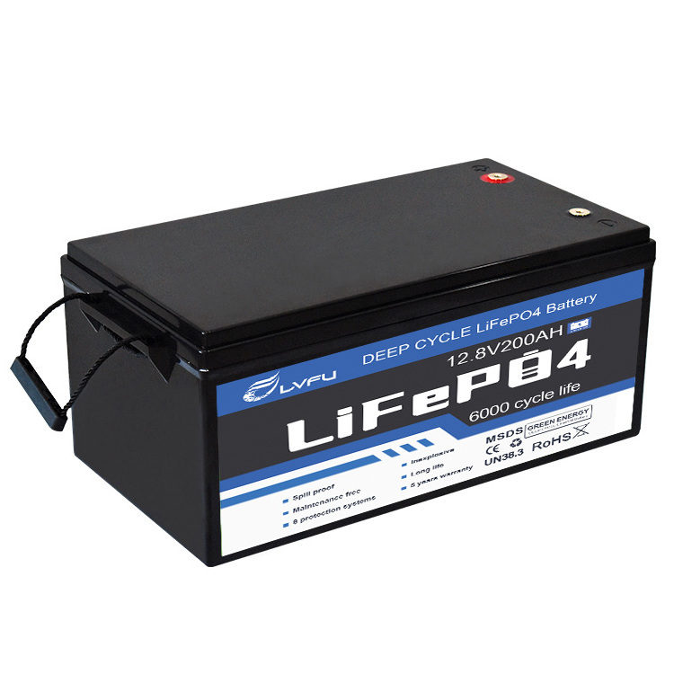 Deep Cycles Grade A 12v 50ah 100ah 200ah Lithium Ion Battery 12v Lifepo4 Battery energy storage battery pack for solar panel