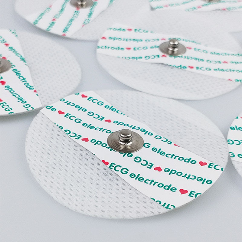 Hospital Supply Disposable AED Electrode Pad Defibrillator Training Pad for HP foam and nonwoven ecg electrode