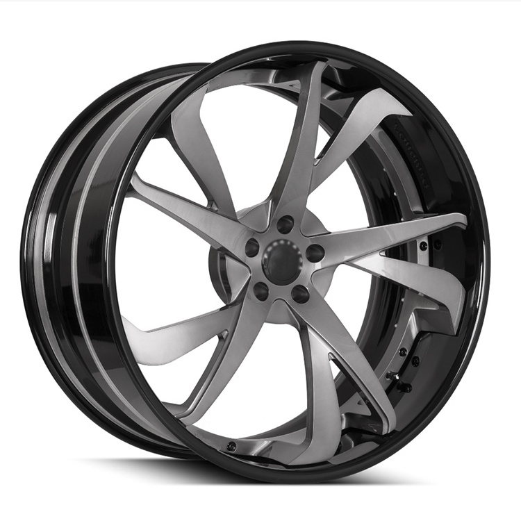 S221 ECL Professional Custom Forged Wheels Deep Lip concave car rim fit for NSX Corv Camaro SClass Mustan