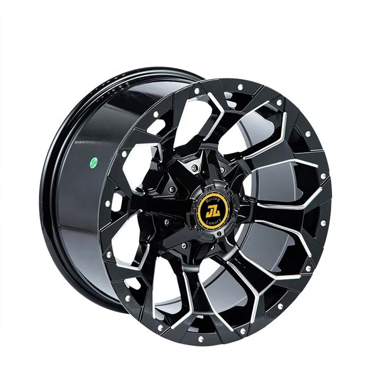 Jiangzao custom 17 18 19 20 21 22 Inch 5x139.7 6x139.7 wheels 4x4 off road Alloy rims for  RAMS Dodge cars