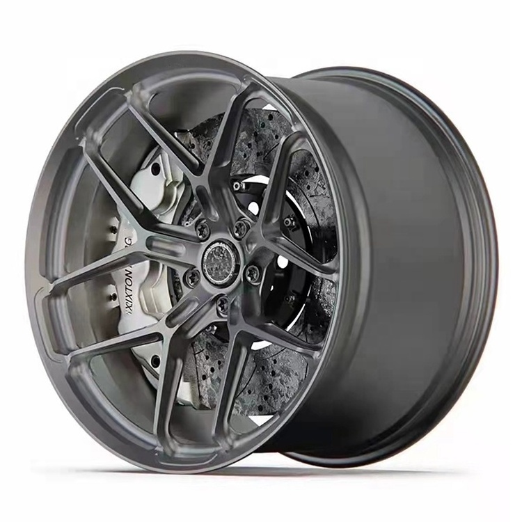 Jiangzao 17 18 19 20 21 22 inch custom forged rim blank alloy 5X120 passenger car wheels for f01 f10 w240 w202 w203