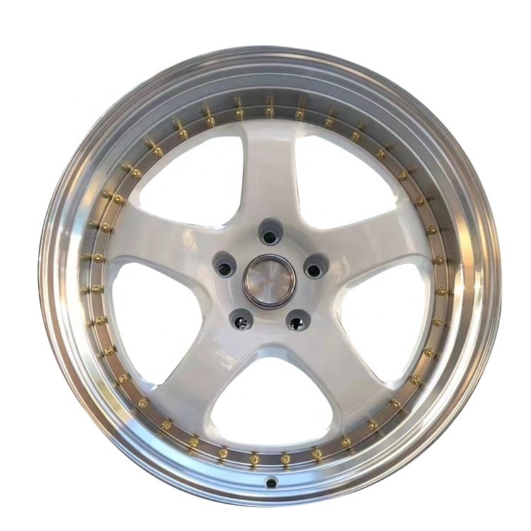 alloy Cast Wheels Sport Track Style Car Rims and Car Alloy Jiangzao Deep Lip Wide Rim 18 19 Carton OEM Bronze Universal 22 inch