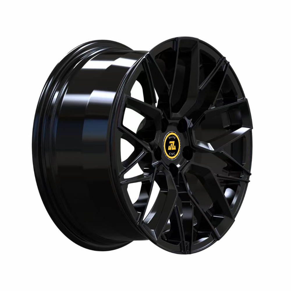 Jiangzao customize rims 19 inch 5x120 5x114.3 forged 22 inch wheels 17 rims black forged