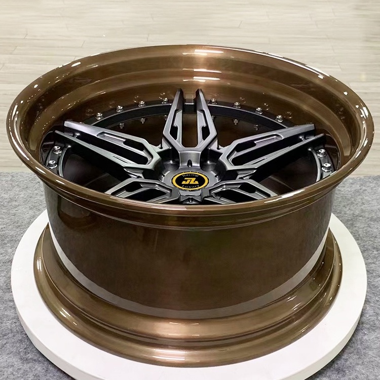 bronze black  Finish Car Wheels 20x12 wheels deep concave 2 piece 3 piece forged alloy wheels rims for R8 S8 350Z 370Z C7