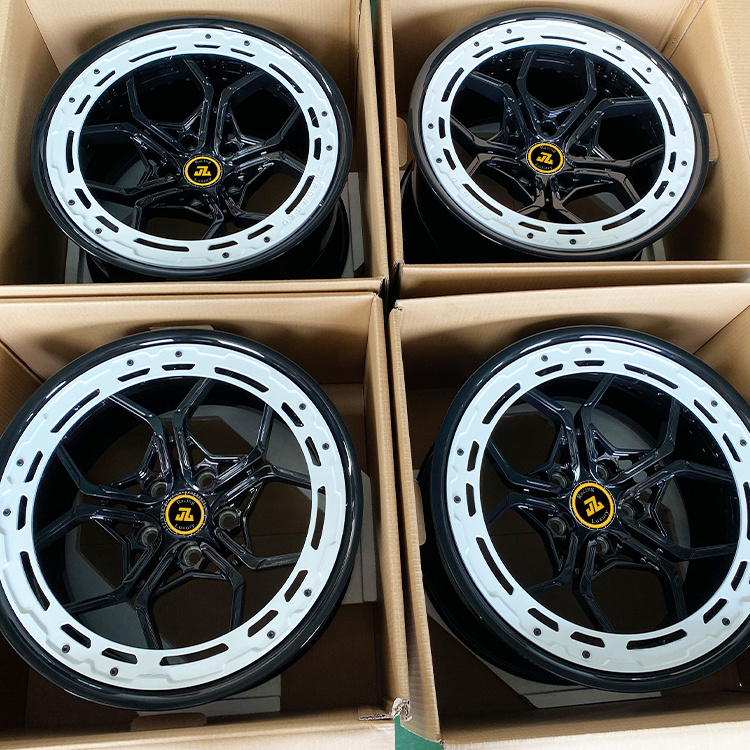 Jiangzao New style Custom aero ring Wheel Rim 18 19 20 21 22 Inch Forged Car Rims Aluminum Alloy Wheel for car