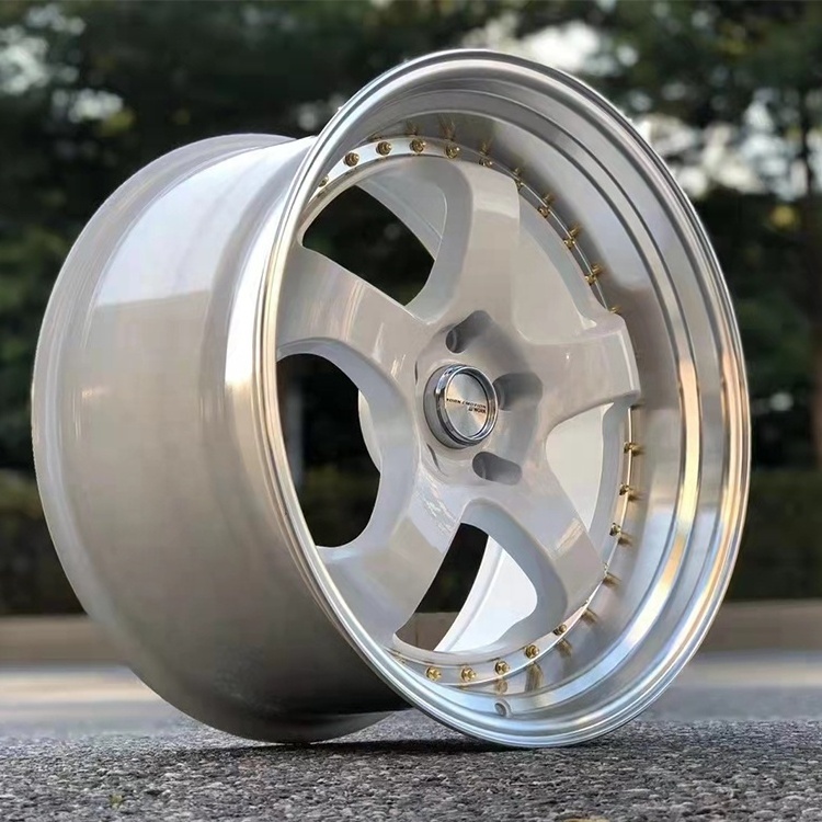 alloy Cast Wheels Sport Track Style Car Rims and Car Alloy Jiangzao Deep Lip Wide Rim 18 19 Carton OEM Bronze Universal 22 inch