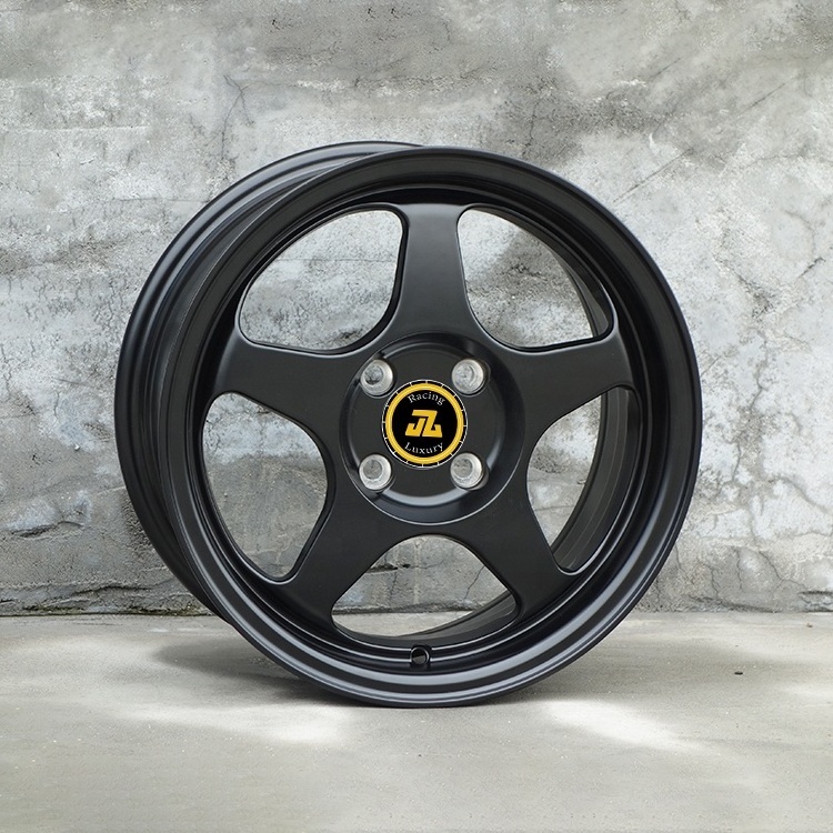 cast wheel passenger car alloy cars wheels 4X100 rims15 inch for Honda Fit Front Dazzle Viachi Suzuki Swift Mini Smart