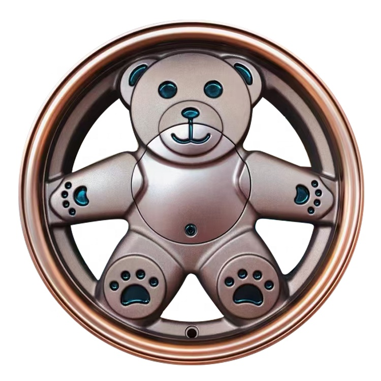 Jiangzao casting rims All sorts of color Cute teddy bear rims wheels 14 ...