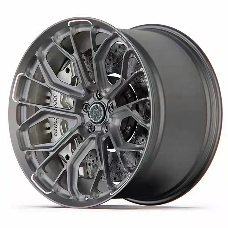 Jiangzao 17 18 19 20 21 22 inch custom forged rim blank alloy 5X120 passenger car wheels for f01 f10 w240 w202 w203