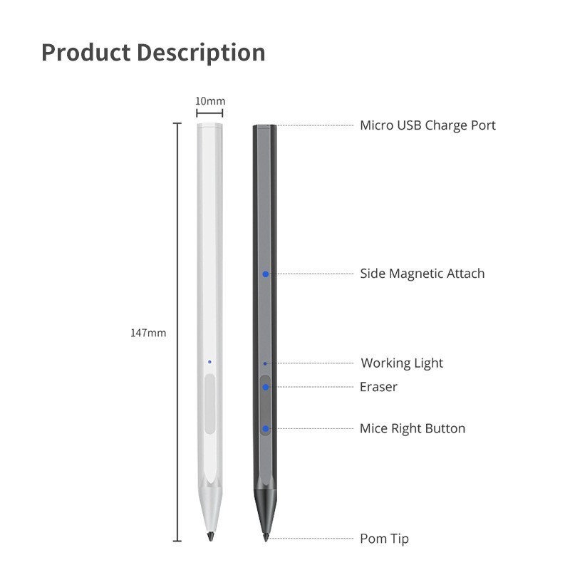 Stylus Pen For Lenovo Tab P11 Pro TB J706F Tablet Pen Rechargeable For Lenovo Xiaoxin Pad Pro 11.5