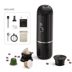 Factory Price Custom 15-20Bar Electric Drip Coffee Makers Self-heating Portable Coffee Maker Espresso Capsule Coffee Machine