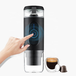 12v Car espresso portable cold brew heating coffee maker machine coffee maker portable coffee maker capsule