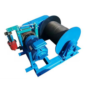 0.5-60t JK Type Electric Wire Rope Winch Single Speed and Daul Speed  High Speed Construction Winch