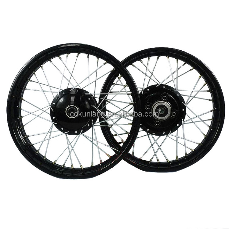 Retro modified motorcycle CG125 wheels for locomotives front and rear wheel hubs disc brakes and hub brakes