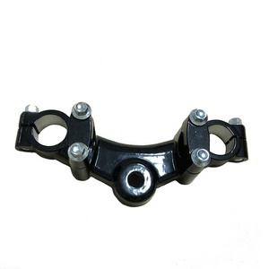 motorcycle GN125 triangle steering wheel joint board on front fork column for 125cc GN 125 direction faucet mount parts