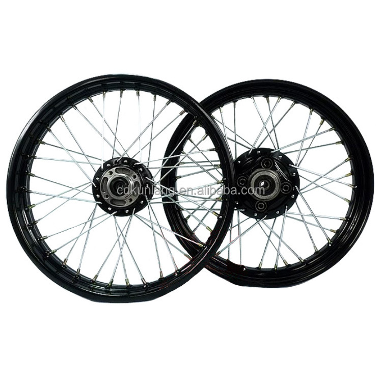 Retro modified motorcycle CG125 wheels for locomotives front and rear wheel hubs disc brakes and hub brakes