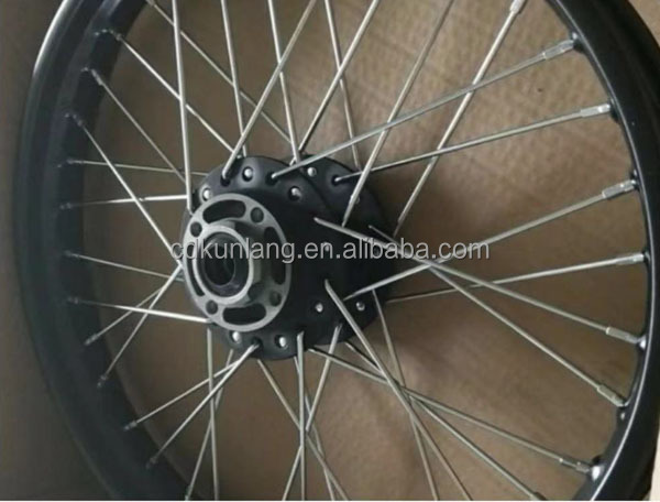 CG125 electric motorcycle front wheel rim