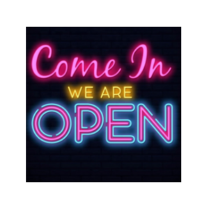 Custom Open Wall-mounted Led Neon Sign Light for Business