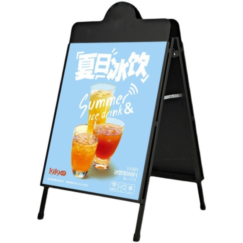 Foldable Advertising Good Price Digital Poster Display Restaurant Menu Display Stand