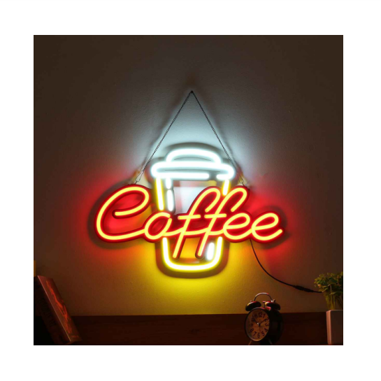 Custom Open Wall-mounted Led Neon Sign Light for Business