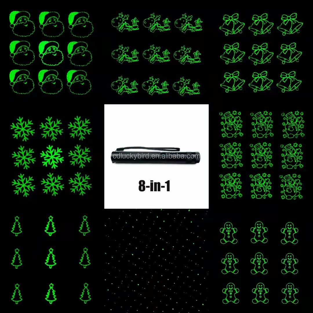 Bright Portable starry single beam rechargeable 532nm green light laser lazer pointer red