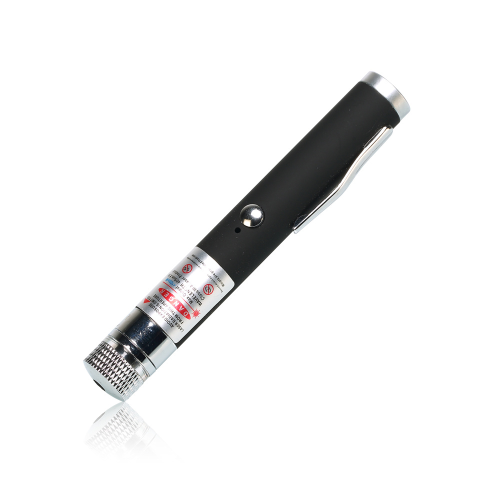 Rechargeable Built-in Battery USB Interface Portable Home Presenter Laser Pointer Laser with Clip