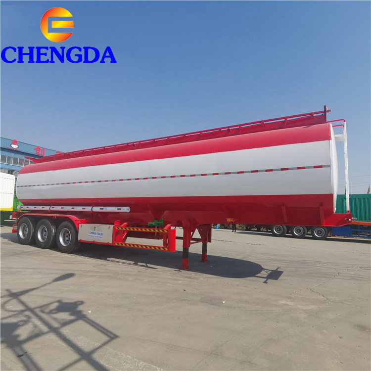 Chinese Trailer 42000 45000 Liters Tractor Water Tanker Trailer Fuel Tank