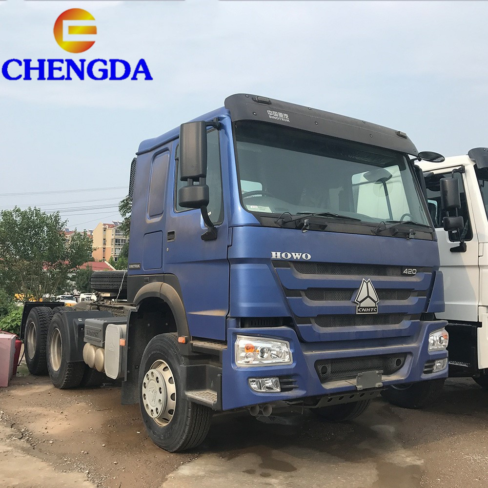 Sinotruk Howo 340/380/420hp towing truck big power truck tractor with man technical heavy duty truck for sale