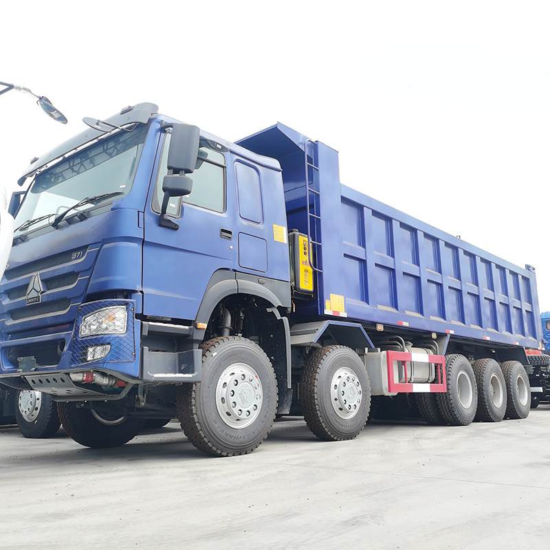 2023 Brand New Howo 12 Wheelers 8X4 6X4 Sinotruk 371Hp 30 35 40 50 Ton 40T 50T Mine Tipper Dump Truck