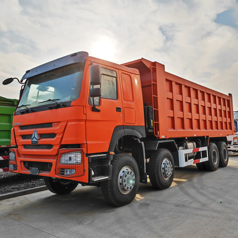 SINO TRUCK 12 Wheeler RHD 50tons Second Hand 8x4 Used HOWO Tipper Dump Truck