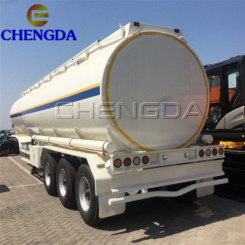 High Quality 50000 liter Fuel Tank Semi Traile Crude Oil Tanker