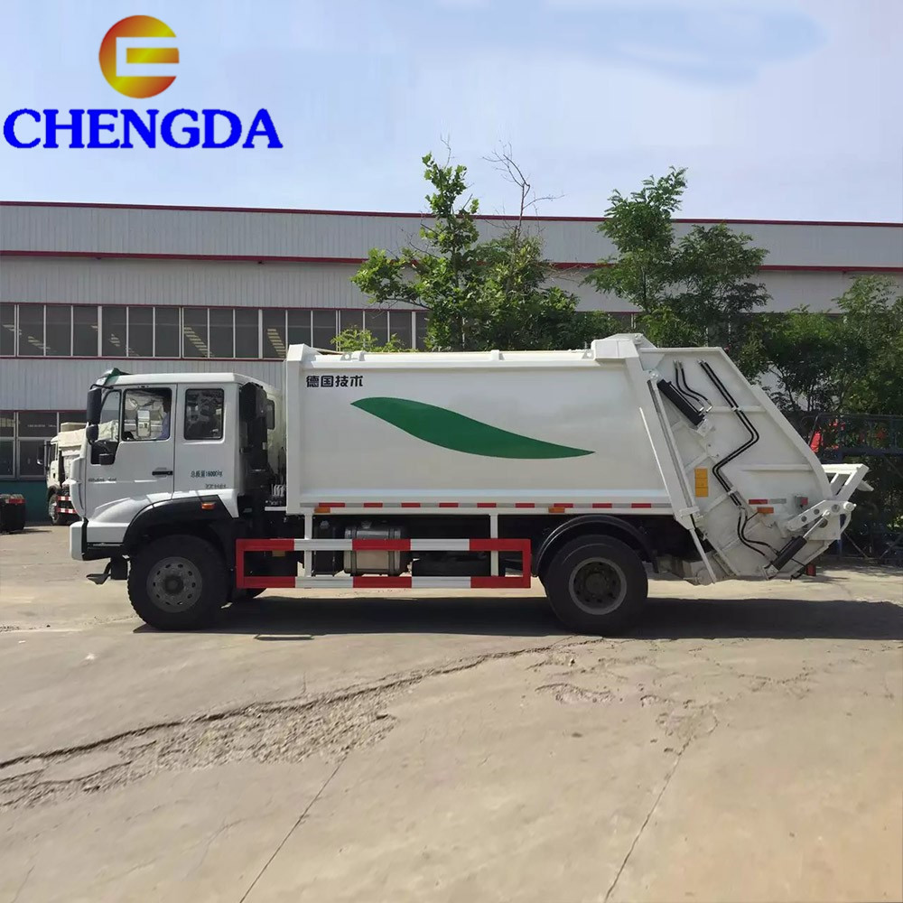 New HOWO SHACMAN Truck Used Garbage Truck Truck For Sale