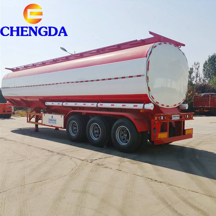 Chinese Trailer 42000 45000 Liters Tractor Water Tanker Trailer Fuel Tank