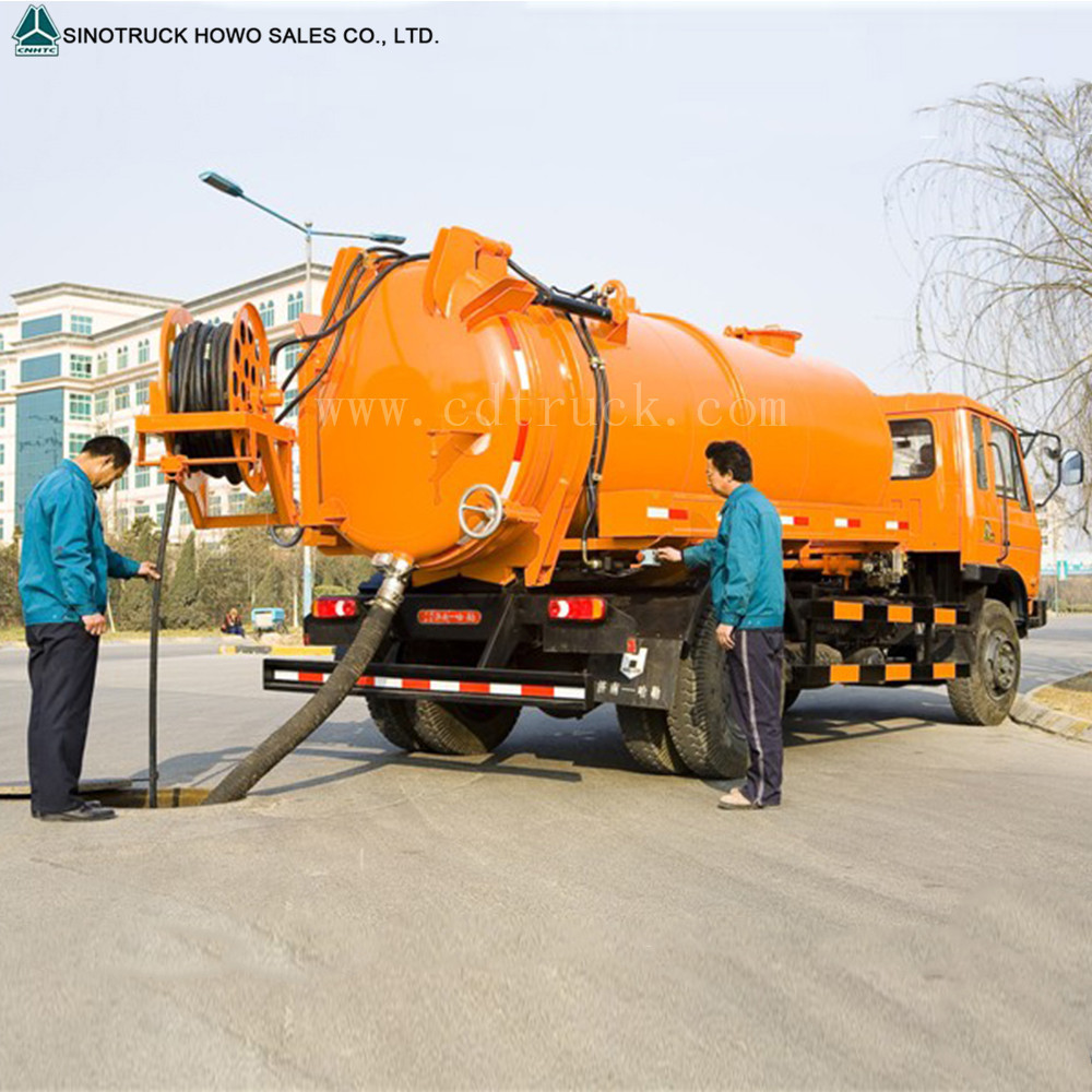 Sinotruk Howo Septic Tank Used Sewage Suction Truck For Sale