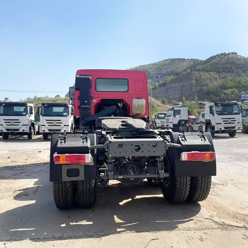 China HOWO 400hp 10 Wheel Truck Head 6x4 Howo 371 Tractor Trucks For Sale With 10 Tires