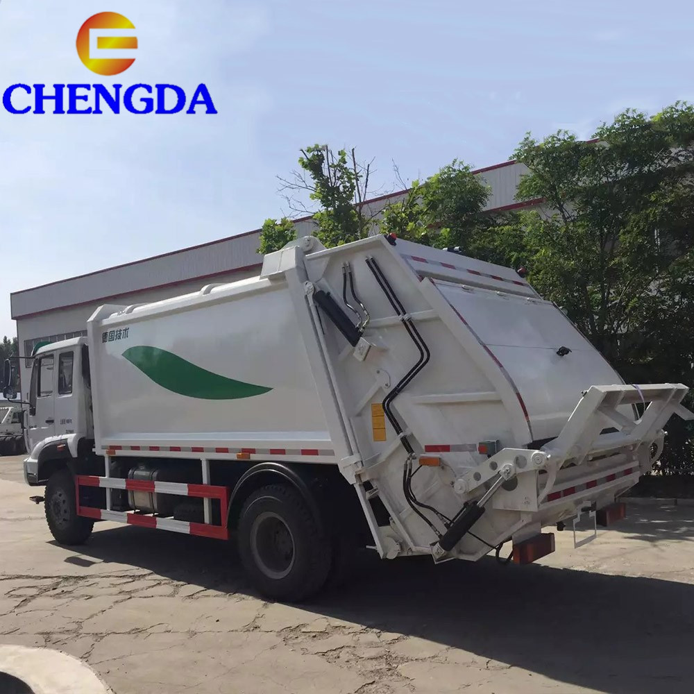 New HOWO SHACMAN Truck Used Garbage Truck Truck For Sale