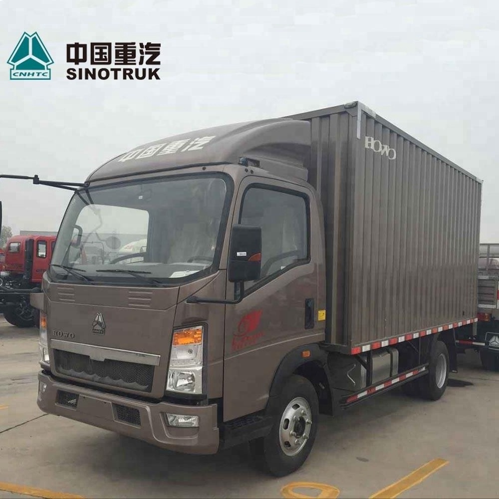 Dongfeng /Sinotruck 4X2 3tons 4tons closed van truck