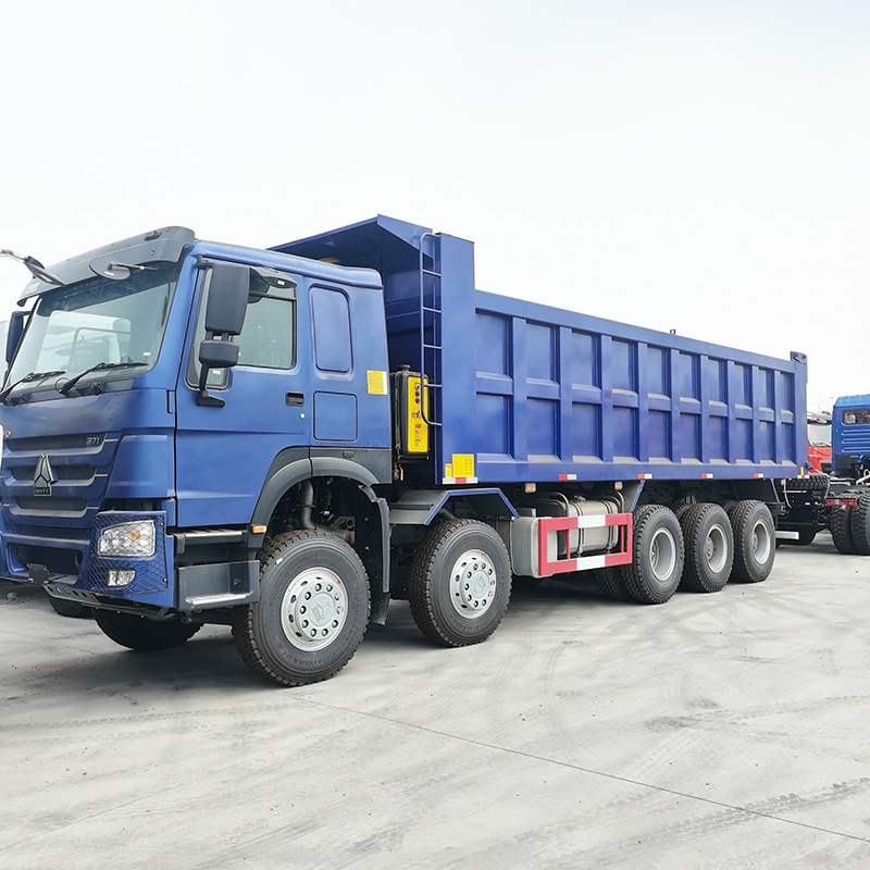 2023 Brand New Howo 12 Wheelers 8X4 6X4 Sinotruk 371Hp 30 35 40 50 Ton 40T 50T Mine Tipper Dump Truck